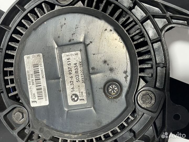 Вентилятор охлаждения радиатора BMW E90