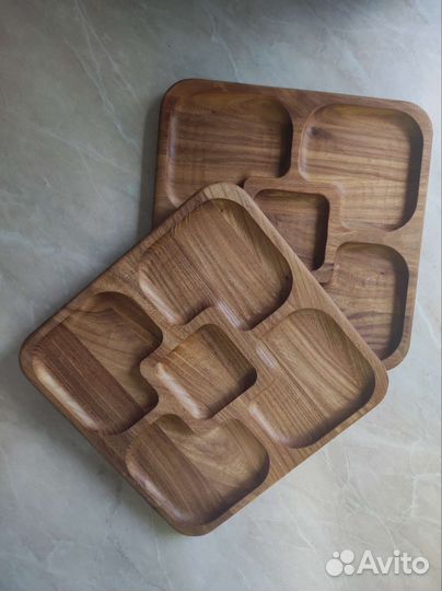 Менажница деревянная из массива