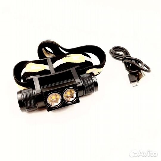 Налобный фонарь Boruit D25 (новый)