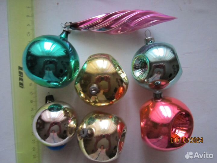 Елочные игрушки СССР