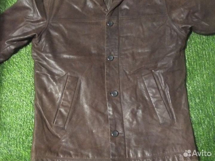 Кожаная куртка мужская