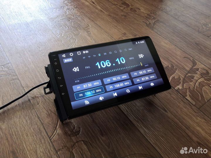 Магнитола 2 din android на Toyota Auris