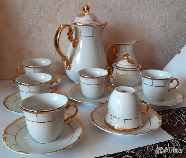 Кофейный сервиз Чехия