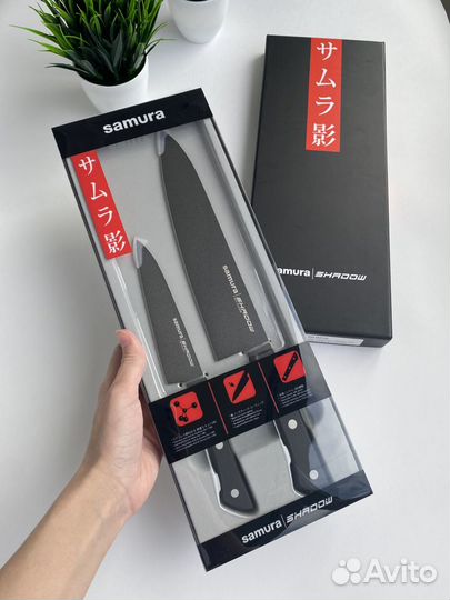 Японские кухонные ножи Samura Shadow Новые