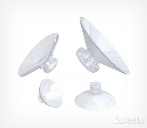 Присоска 30 мм SC-30 универсал силикон прозрачная