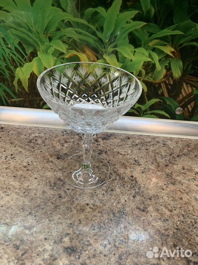 Ваза для конфет на ножке. Хрусталь.ссср, 1960-1980