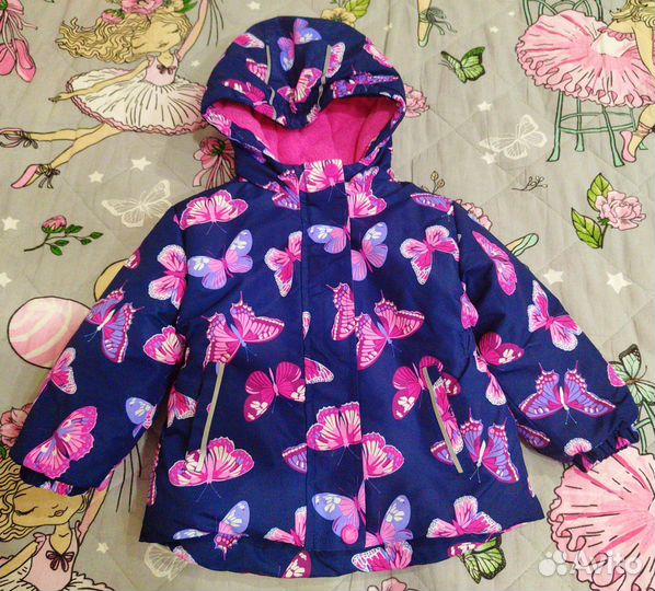 Костюм полукомбинезон зимний для девочки babygo 86