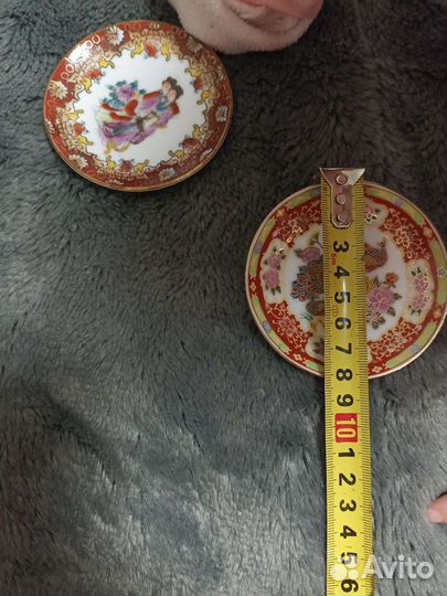 Китайские коллекционное тарелочки