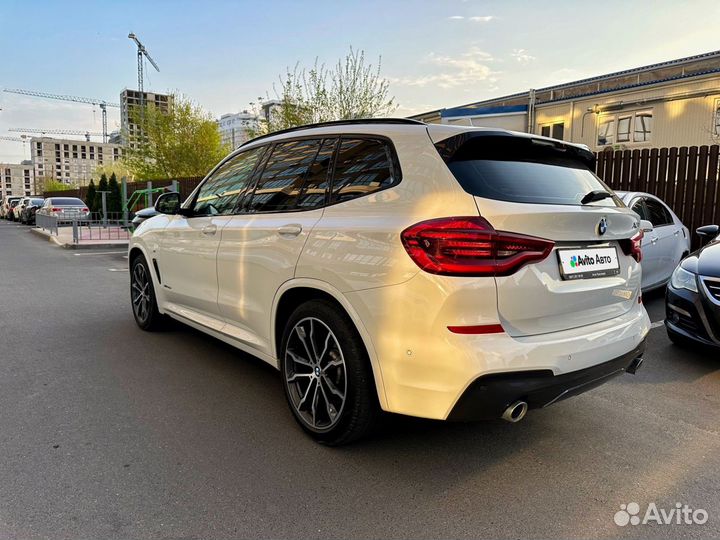 BMW X3 3.0 AT, 2018, 156 000 км