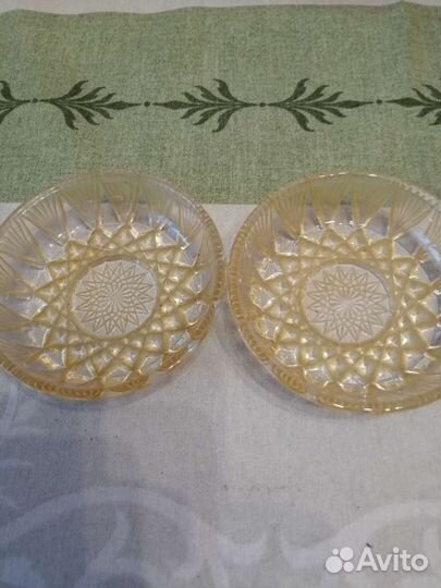 Посуда цветное стекло СССР