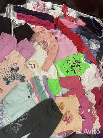 Вещи пакетом на девочку 6-7 лет