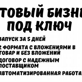 Готовый бизнес онлайн на Авито доход от 100.000р