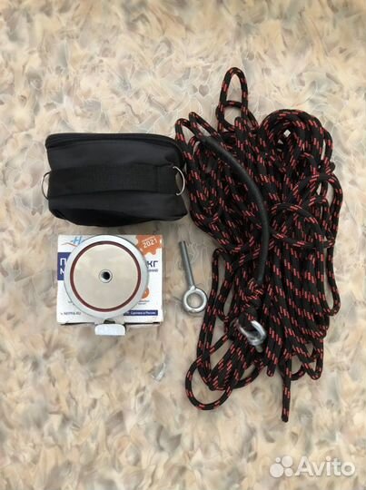 Поисковый магнит двухсторонний f 400