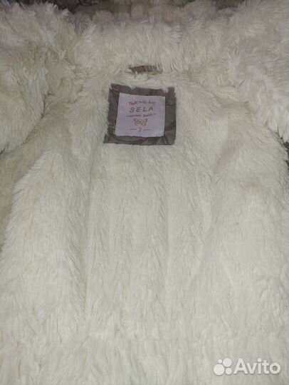 Зимняя куртка для девочки 122