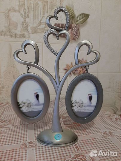 Фото рамка металл