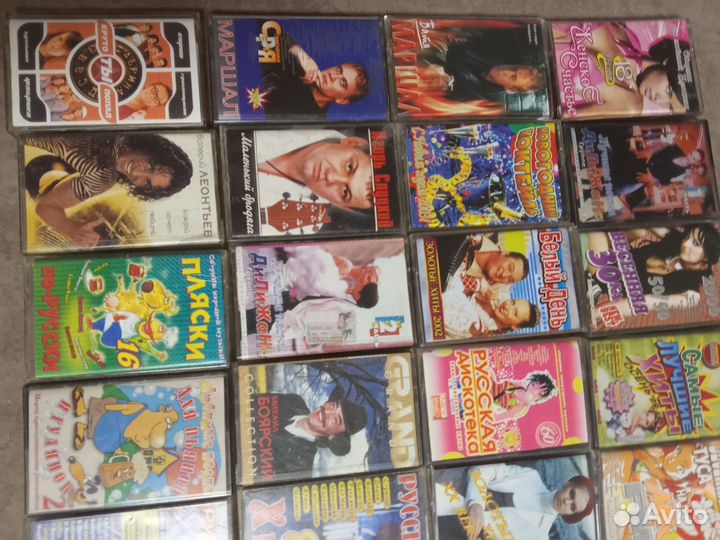 Аудиокассеты с записью