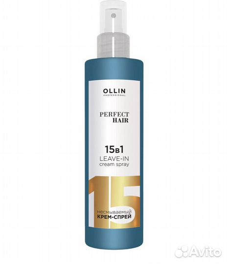 Несмываемый крем-спрей 15 в 1 Ollin