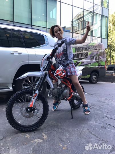 Питбайк kayo basic K125EA 17/14 KRZ 2024 г. (элект