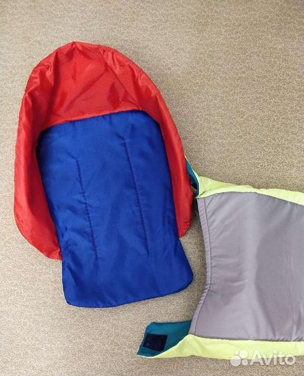 Матрас с чехлом на ноги для санок