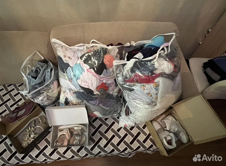 Детские вещи пакетом (список в описании)