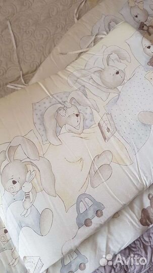 Бортики в кроватку