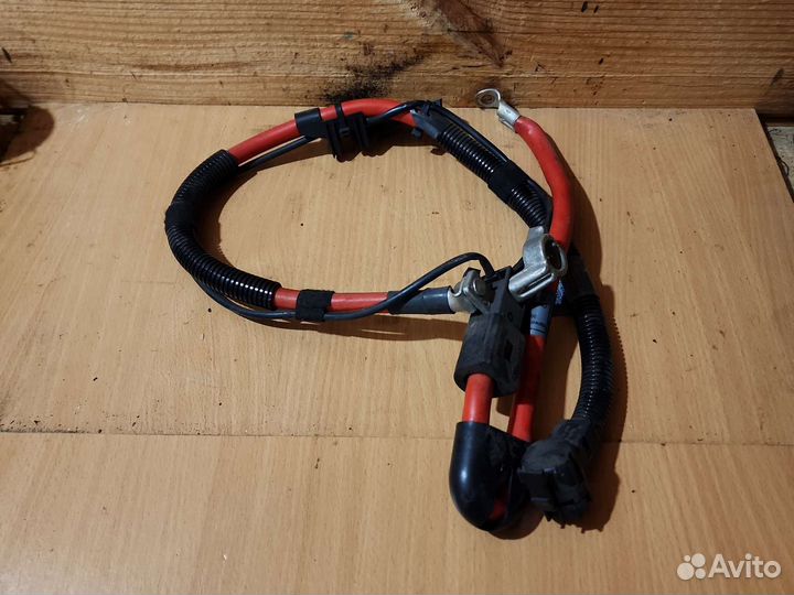 BMW E65 E66 провод плюсовой пиропатрон акб