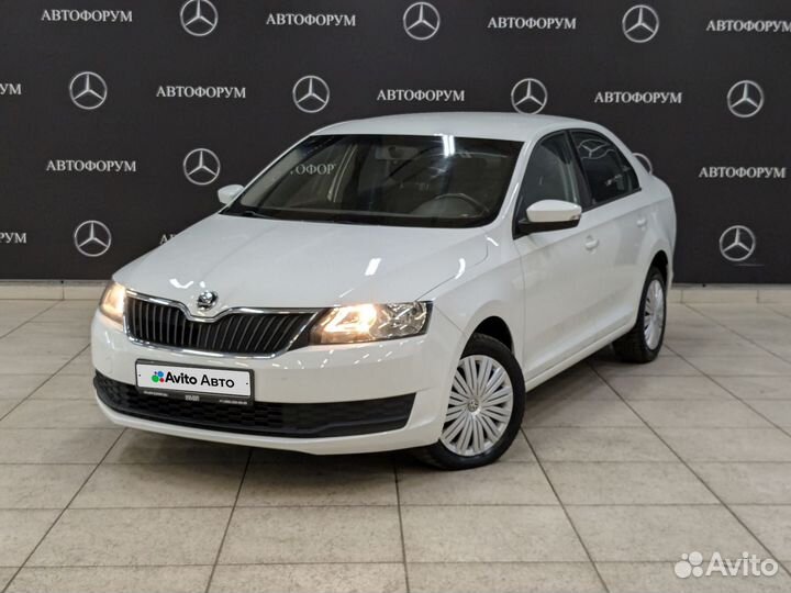 Skoda Rapid 1.6 AT, 2018, 94 336 км