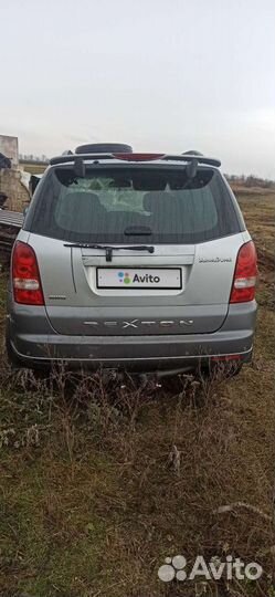 SsangYong Rexton 2.7 AT, 2007, битый, 450 000 км