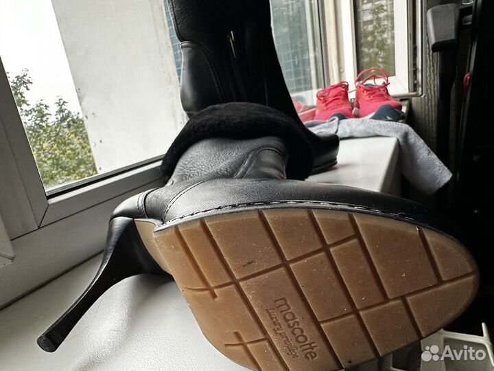 Сапоги женские натуральная кожа зима