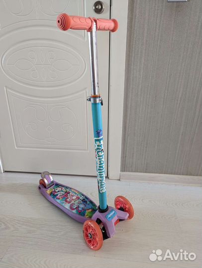 Самокат детский трехколесный бу