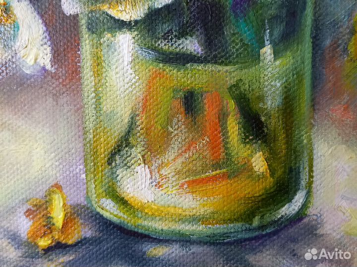 Осенний букет, картина маслом