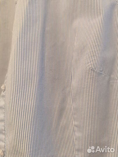 Рубашка женская в полоску 46