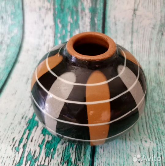 Ваза керамика СССР Васильковский майоликовый завод
