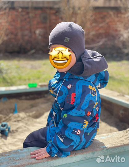 Комплект шапка и снуд детский 50-54