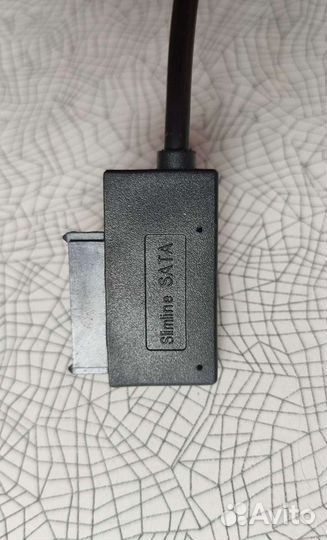 USB адаптер CD DVD Rom SATA на USB 2,0 slim SATA