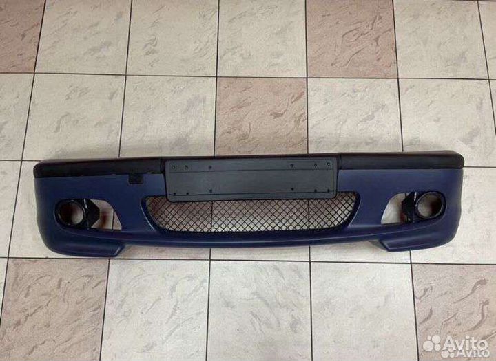 Передний бампер на BMW E46 mtech + птф