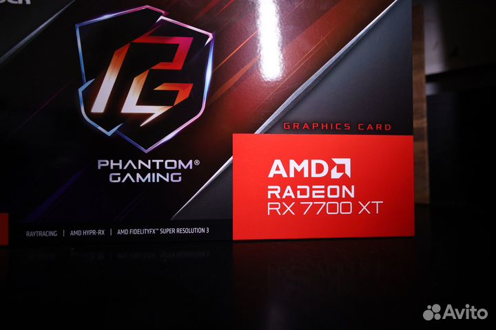 Видеокарта ASRock AMD radeon RX 7700 XT 12GB