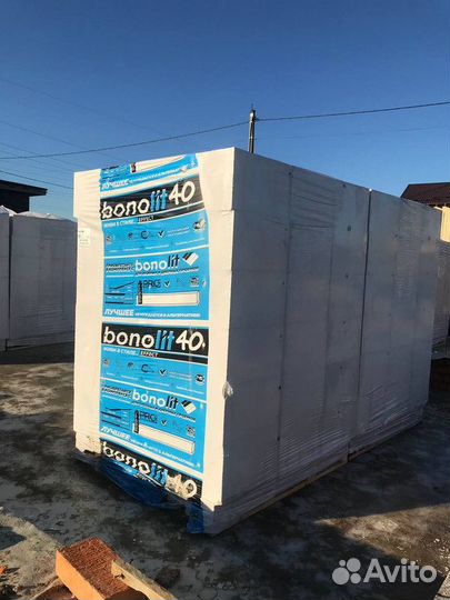 Газобетон Бонолит с Доставкой GZB-9169