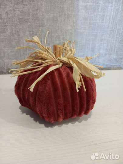 Мягкая тыква, декорация на хэллоуин