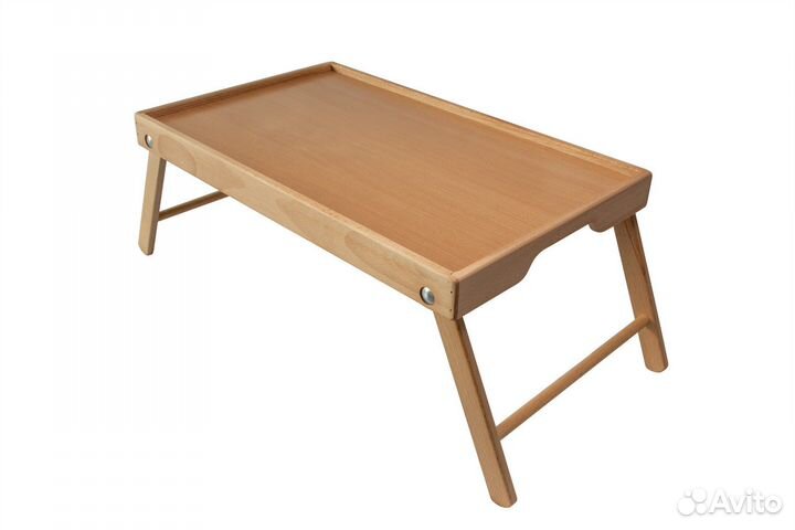 Столик поднос для завтрака для ноутбука на ножках