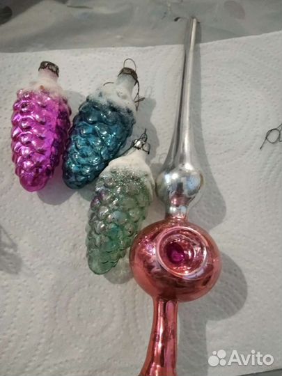 Елочные игрушки СССР