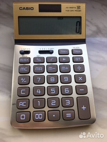 Калькулятор casio