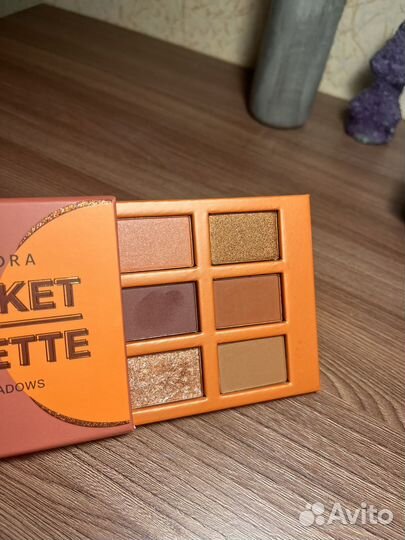 Палетка теней sephora pocket palette sun shadows