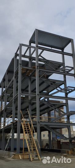 Монтаж металлоконструкций, сэндвич панелей