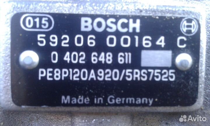 Тнвд Bosch камаз