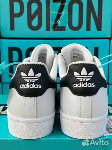 Adidas Superstar Белые Оригинал Poizon