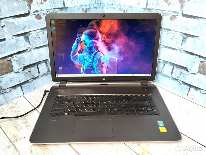 Мощный HP Pavilion 17 на i5-4210u/ GT 840m/ RAM 8