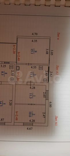 Дом 49,1 м² на участке 3 сот.