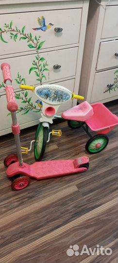 Бесплатно: Детский велосипед, самокат