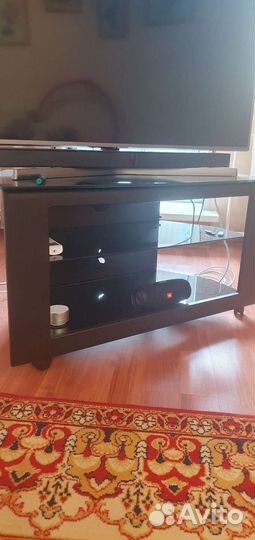 Тумба под телевизор бу стеклянная